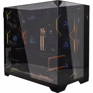 Корпус для ПК Lian Li O11 VISION Compact, Black (G99.O11VPX.00)