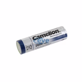 Аккумулятор 18650 2600mAh, FlatTop, 3.7V, Bulk Camelion (ICR18650F-26)