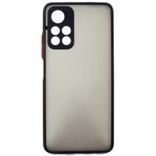 Чехол для мобильного телефона Dengos Matte POCO M4 Pro (black) (DG-TPU-MATT-102)