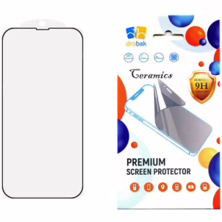 Стекло защитное Drobak Ceramics Apple iPhone 15 (292917)