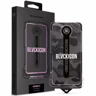 Скло захисне Armorstandart Black Icon Supreme EZ iPhone 17 Pro Max (ARM86408)