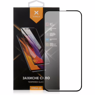 Стекло защитное Vinga Apple iPhone 16E (VGIP16E)