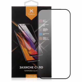 Стекло защитное Vinga Apple iPhone 17 Pro (VGIP17P)