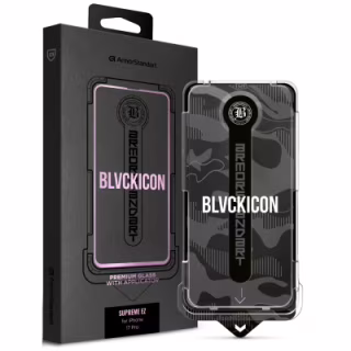 Стекло защитное Armorstandart Icon Supreme EZ iPhone 17 Pro Black (ARM86407)