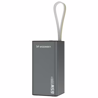 Батарея универсальная Wozinsky 30000mAh, K65+ 65W 30000mAh 2*USB-C, USB-A (5907769364457)
