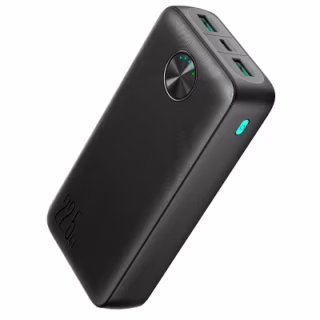 Батарея універсальна JOYROOM 20000mAh 22,5W PD, QC/3.0, 2*USB-A, USB-C In/Out Black (JR-PBF16)