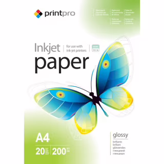 Фотопапір PrintPro A4 (PGE200020A4)