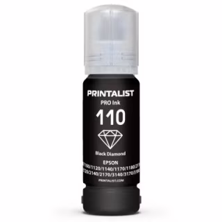 Чорнило Printalist Epson 110 M1100/M1120 70г Black Pigment (PL110BP)