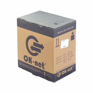 Кабель сетевой OK-Net FTP 500м (КППЭт-ВП (100) 2х2х0,51 / 500)