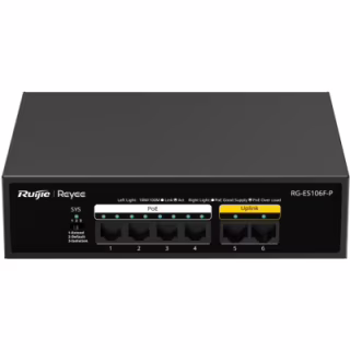 Коммутатор сетевой Ruijie Networks RG-ES106F-P