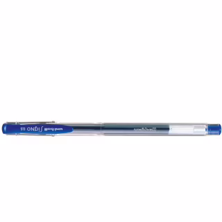 Ручка гелева UNI Signo Fine 0,7 мм синій (UM-100.(07).Blue)