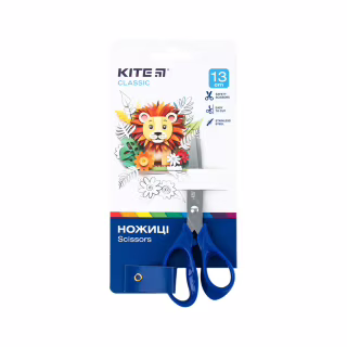 Ножницы Kite детские Classic синий 13 см (K-122-2)