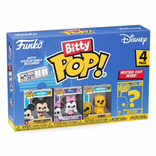 Фигурка Funko Pop набор Bitty Pop! серии Дисней (4 фигурки в ассортименте) (76340)