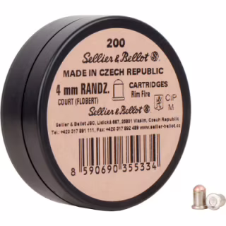 Патроны Флобера Sellier & Bellot Bellot Randz Curte кал. 4 mm short 200 шт (V355332)