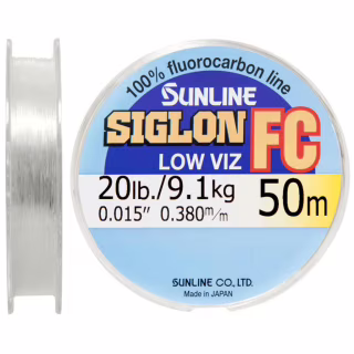 Флюорокарбон Sunline Siglon FC 50m 0.38мм 9.1кг повідковий (1658.01.44)