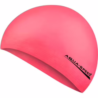 Шапка для плавания Aqua Speed Soft Latex 122-03 5726 неоновий рожевий Уні OSFM (5908217657268)