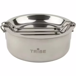 Набор туристической посуды Tribe Tourist Set 1,2 л сталевий (T-FG-0008-metal)