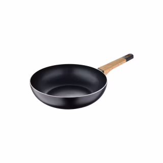 Сковорода Bergner Wok Earth Black 28 см (BG-34627-BK)