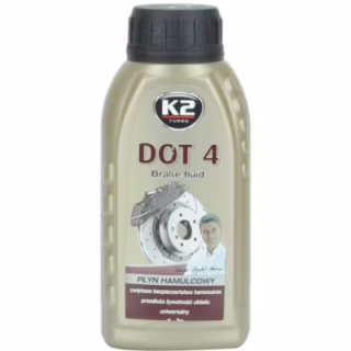 Тормозная жидкость K2 Turbo Brake Fluid DOT 4 0,25 л (T124)