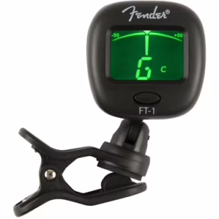 Тюнер для музичних інструментів Fender FT-1 Pro Clip-On Tuner Black (226366)