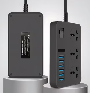Удлинитель с USB-портами и розетками, AR-CP02, 2м 9922