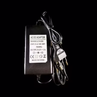 Блок питания 12V, 2A, 100–240V, 50/60Hz