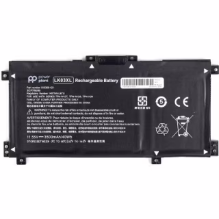 Аккумулятор для ноутбука PowerPlant HP Envy 17 (LK03XL) 11.55V 3500mAh (NB461783)