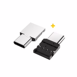 Переходник OTG USB 2.0 AF to USB-C silver XoKo (XK-AC045-SL2)