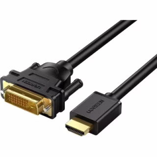 Кабель мультимедийный HDMI M to DVI M 3.0m HD106 black Ugreen (10136)