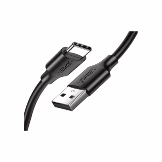 Дата кабель USB 2.0 AM to USB-C 0.25m 3A US287 black Ugreen (60114)