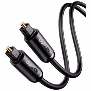 Кабель мультимедийный Optical Toslink 3.0m AV122 black Ugreen (70893)