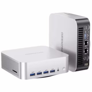 Компьютер GEEKOM A8 Max Mini PC / Ryzen7 8745HS, 16, 1TB, Radeon 780M GPU, WIN11Pro (GMA8MAXR78745HS-161T-EU)