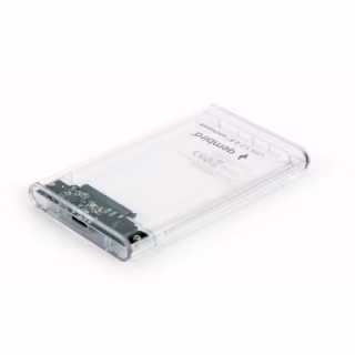 Карман внешний Gembird 2.5", USB 3.0, прозрачный (EE2-U3S9-6)