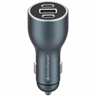 Зарядний пристрій Armorstandart Resolute Power ASPP-21 120W 2xUSB-C, 1xUSB-A (ARM70026)
