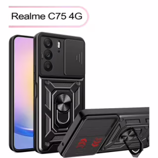 Чехол для мобильного телефона BeCover Military Realme C75 4G Black (713539)