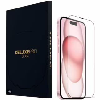Скло захисне iLera DeLuxe Original Glass iPhone 15 Plus (ILFCDL15PS)