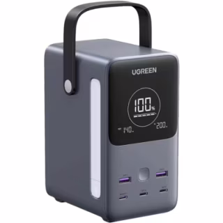 Батарея універсальна Ugreen 48000mAh 300W with Smart Digital Display (PB770 25286)