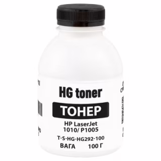 Тонер HP LJ 1010/P1005, 100 г HG (TSM-HG292-100)