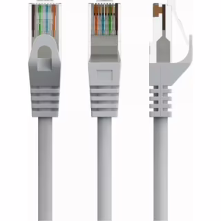 Патч-корд 20м UTP cat 6 CU gray Cablexpert (PP6U-CU-20M)