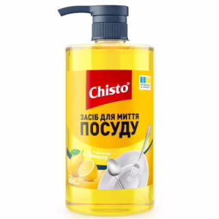 Засіб для ручного миття посуду Chisto Лимон 500 мл (4820204703875)