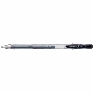 Ручка гелева UNI Signo Fine 0,7 мм чорний (UM-100.(07).Black)