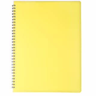Тетрадь Buromax GLOSS A4 80 листов, клетка Желтый (BM.24452151-08)