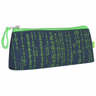 Пенал Cool For School 1 отделение Green (CF85528-03)