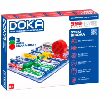 Конструктор DOKA электронный Школа 999+ схем (D70708)