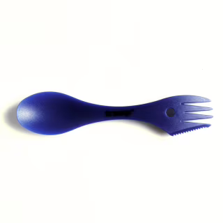 Ложка-вилка туристическая Tramp пластик Blue (UTRC-069-blue)