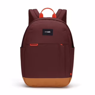 Рюкзак туристический Pacsafe Go 15L бургунді (35110345)