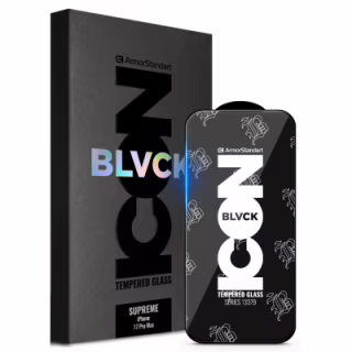 Скло захисне Armorstandart Supreme Black Icon Apple iPhone 17 Pro Max (ARM86401)