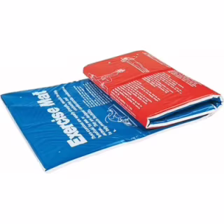 Коврик для фитнеса Toorx Padded Exercise 181х60х2,5 см з антиковзною поверхнею Blu/Rosso (MAT-GE) (931149)