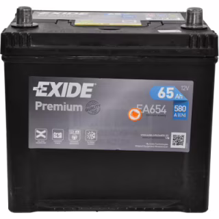Аккумулятор автомобильный EXIDE PREMIUM 65A (EA654)