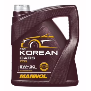 Моторное масло Mannol for korean cars 5W-30 4л (MN7713-4)